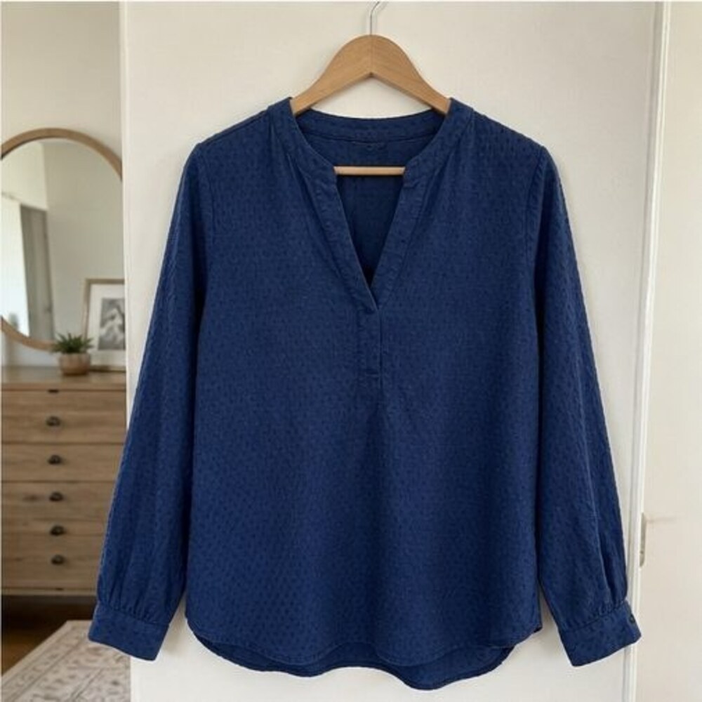 Olive Pleated Blouse